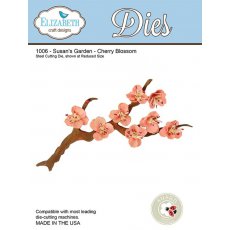 1006 Wykrojniki Elizabeth Craft Designs -  Susan's Garden - Cherry Blossom