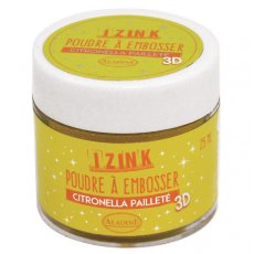 10210 Puder do embossingu brokatowy Izink 3D - Citronella Paillete