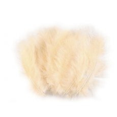 150437-35 Pióra strusie - kolor jasny beż