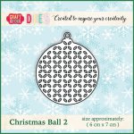 CW011 Wykrojnik Craft & You Design Bombka 2