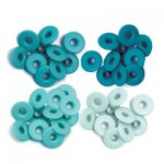WR41589-3 Nity oczka WRMK - Aluminium Aqua