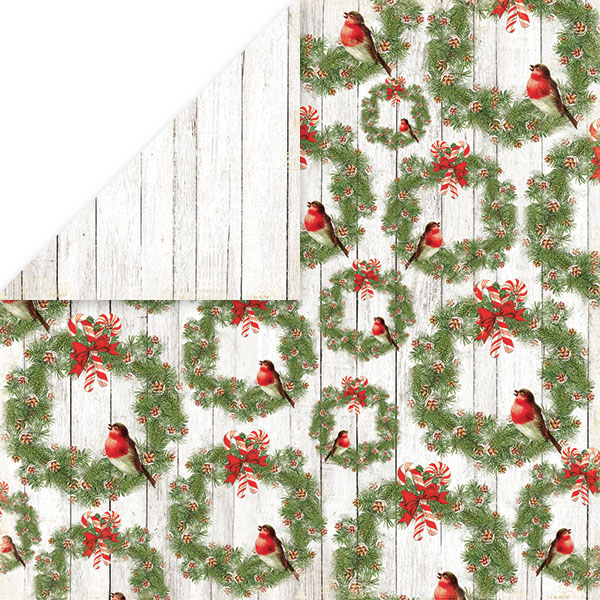 CP-NP02 Papier dwustronny Craft&You Design 30,5x30,5 North Pole 02