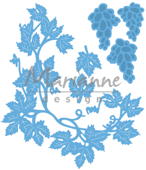 LR0480 Wykrojnik Marianne Design - Tiny's vine -bluszcz