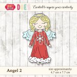 CW023 Wykrojnik/Die-ANGEL 2 Craft&You Design Aniołek