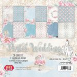 CPB-PW15 Bloczek 15x15 Craft & You Design -Pastel Wedding