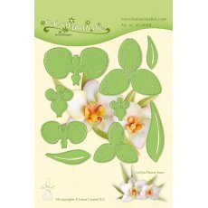 45.4698 Wykrojniki Leane Creatief -kwiat flower 012  orchidea