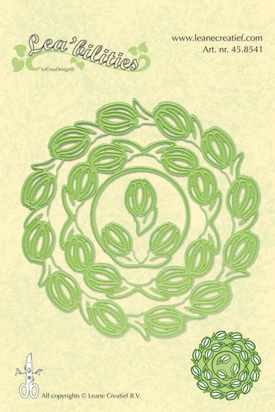45.8541 Wykrojniki Frame Flowers