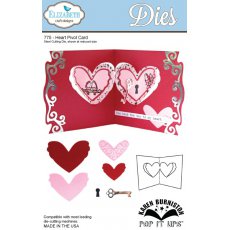 775 Wykrojniki Elizabeth Craft Designs - Heart Pivot Card