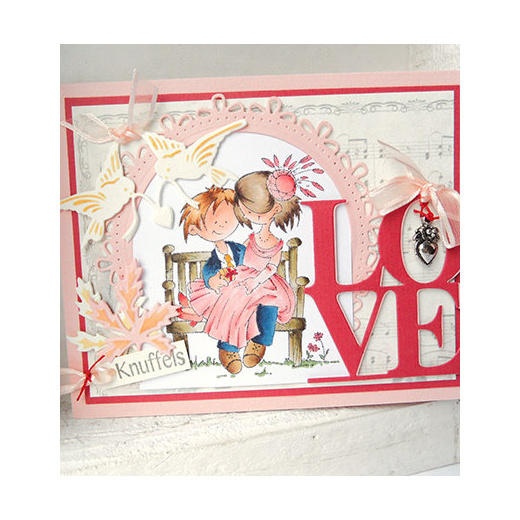 LR0301 Wykrojnik LOVE