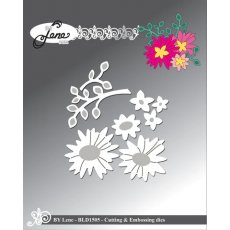 BLD1505 Wykrojnik By Lene- Flowers - kwiaty