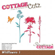 CC-245 Wykrojnik CottageCutz Wildflowers 1