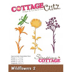 CC-246 Wykrojnik CottageCutz Wildflowers 2