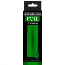 CC-FOIL-EVER Folia do transferów Crafters Companion- evergreen-ciemna zieleń
