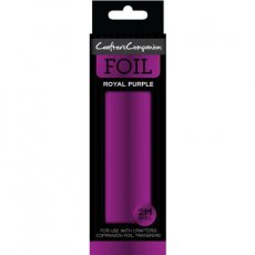 CC-FOIL-RPUR Folia do transferów Crafters Companion? royal purple-fioletowa