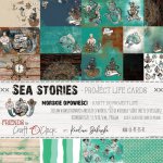 CC-PL-SS-F1 SEA STORIES - zestaw kart do Project Life