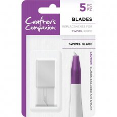 CC-TOOL-KNIFE-SWBLD5 Crafters Companion - Knife Replacement Blades - Swivel - wymienne ostrza do nożyka, obrotowe
