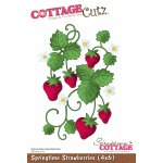 CC4x6-139-Wykrojnik Springtime Strawberries (4x6)