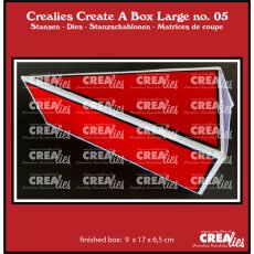 CCABL05  Wykrojnik Crealies • Pudełko - kawałek ciasta - duży