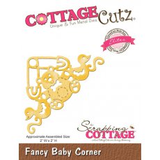 CCE-144 Wykrojnik CottageCutz Fancy Baby Corner (Elites)