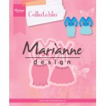 COL1453 Wykrojniki Collectables - zestaw ubrań kobiecych