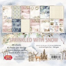 CPB-SWS15 Bloczek 15x15 Craft&You Design - Sprinkled with Snow