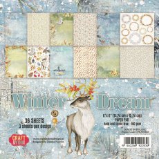 CPB-WDR15 Bloczek 15x15 Craft & You Design -Winter Dream