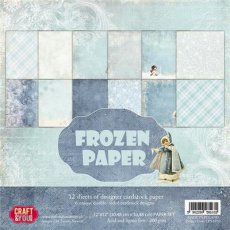 CPS-FP30 Zestaw papierów 30,5x30,5 cm Craft&You Design- Frozen Paper