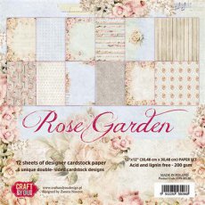 CPS-RG30 Zestaw papierów 30,5x30,5 cm Craft&You Design-Rose Garden