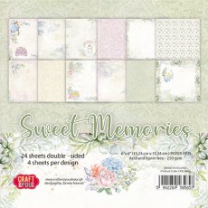CPB-SM15 Bloczek/Paper pad 15x15 - Sweet Memories-Craft&You Design