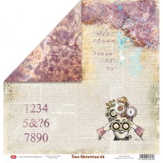 CP-TO06 Papier dwustronny Craft&You Design 30,5x30,5 TIME OBSESSION 06