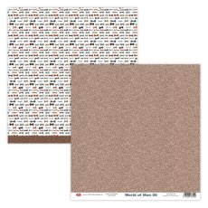 CP-WM06 World of Man 06-Paper/Papier dwustronny Craft&You Design 30,5x30,5 