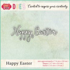 CW006 Wykrojnik Craft&You Design -Happy Easter 