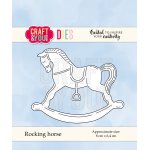 CW064 Wykrojnik /Die-Rocking horse-konik na biegunach -Craft&You Design