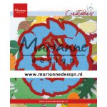 LR0624 Wykrojnik - Marianne Design - Tiny's Leaves Wreath
