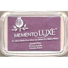ML-000-506 Tusz wodny  Memento De Luxe Inkpad "Sweet Plum"