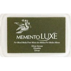 ML-000-708 Tusz wodny  Memento De Luxe Inkpad "Olive Grove"