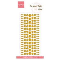 PL4523 Enamel dots - Złote kropki