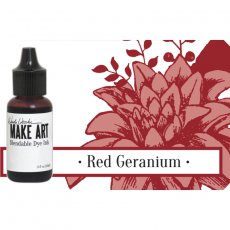 WVR62769 UZUPEŁNIACZ- Tusz Wendy Vecchi MAKE ART Bleandable Dye Ink - Red Geranium
