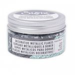 664564 Sizzix • Effectz Decorative Metallic Flakes Silver 0.8g