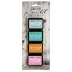 AITK75110 Tusz Archival  Ranger • Tim Holtz Distress Archival mini ink pad Kit 4