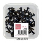 CA3149 Marianne Design - PUSH PINS - BLACK - ćwieki czarne