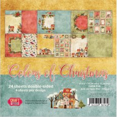 CPB-CC15 Bloczek 15x15 Craft&You Design-COLORS of CHRISTMAS
