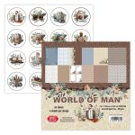 CPB-WM15 Bloczek 15x15 Craft&You Design - World of Man