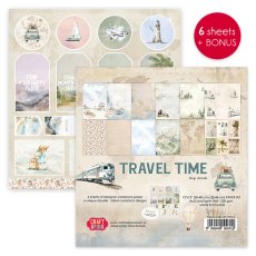 CPS-TRT30-6 Zestaw/paper set 30,5x30,5cm- Travel Time -6  Craft & You Design 