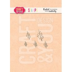 CS036  Clear Stamps Flower Stamens 5/Stemple Środki do kwiatów 5  - Craft & You Design