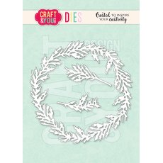 CW311 Wykrojnik /Die - Cedar Wreath / Wianek Cedrowy  - Craft&You Design