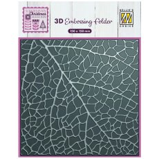 EF3D099 Folder do embossingu 3D ( 150x150 mm ) - tło liść