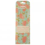 FEDEC012 First Edition Deco Maché - Orange Bloom-papier do decoupage'u