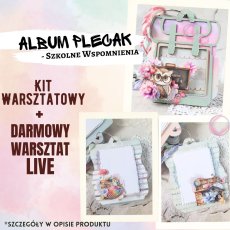 KIT-P1  Kit warsztatowy ALBUM PLECAK - zestaw podstawowy + DARMOWY WARSZTAT