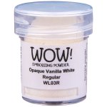 WL03R Puder do embossingu WOW! Opaque Whites - Vanilla White - Regular